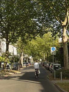 Fahrradverkehr in der Humboldtstraße, Bild: Navina Reus 