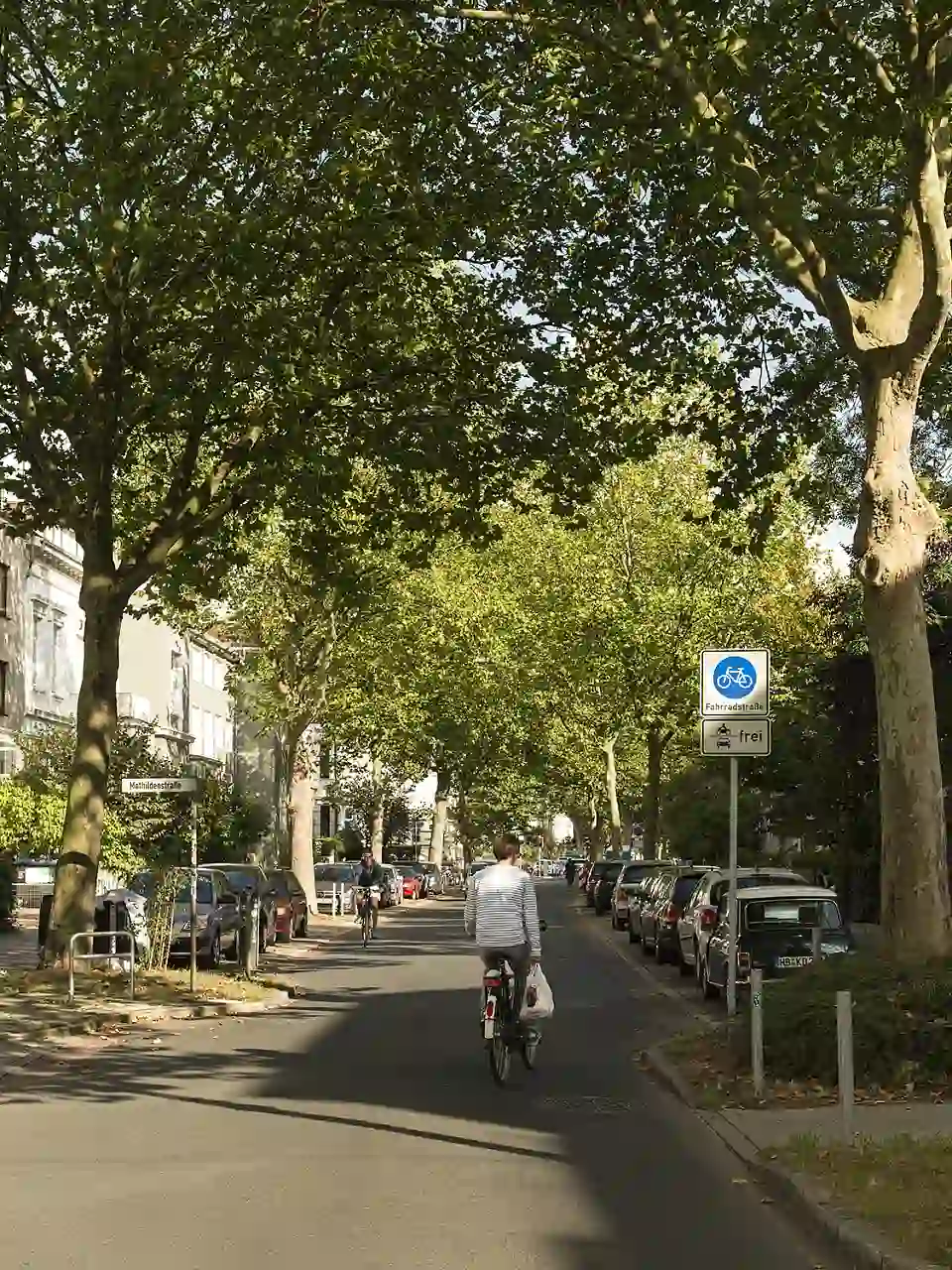 Fahrradverkehr in der Humboldtstraße, Bild: Navina Reus 