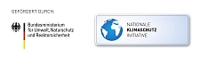 Förderlogos des BMU und der Klimaschutzinitiative