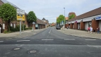 Sanierte Fahrbahndecke der Straße Achterrut