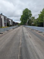 Sanierung der Fahrbahndecke in der Arberger Heerstraße
