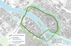 Übersicht zur geplanten Radpremiumroute Wallring, Bild ©SKUMS