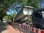 Sanierungsarbeiten in der Vahrer Straße