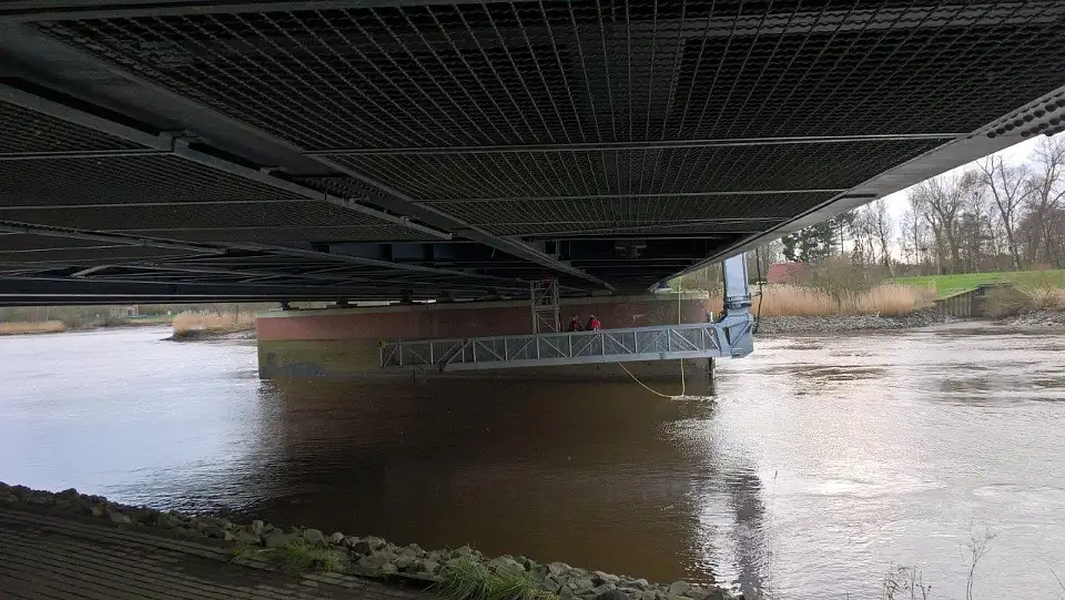 Lesumbr&uuml;cke Steiger 1