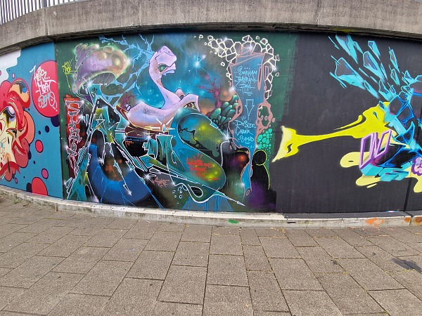 Graffiti im Juli 2022