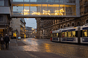Straßenbahn an der Domsheide